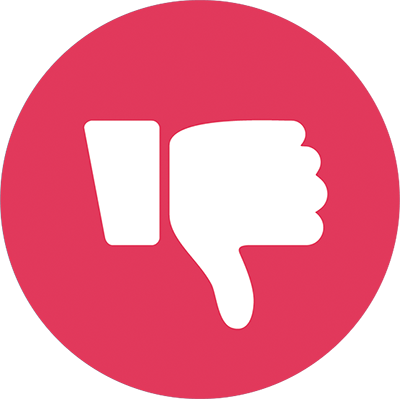 Thumbs down